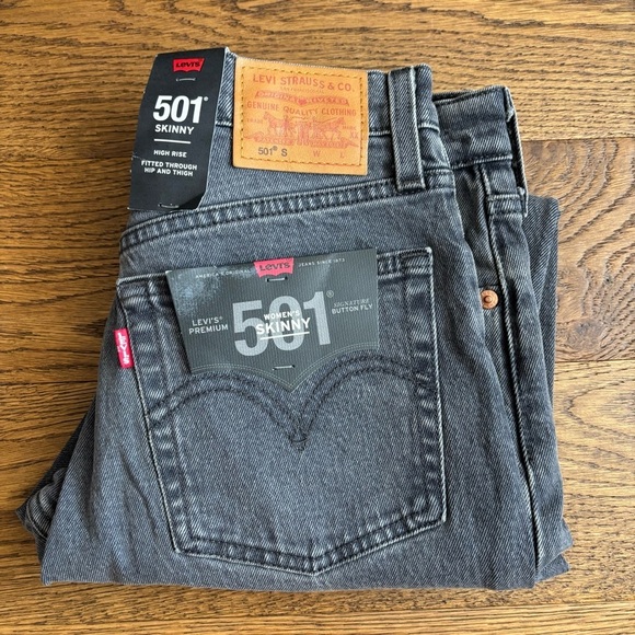 Levi's Premium 501° SKINNY WOMEN'S JEANS - Picture 13 of 13